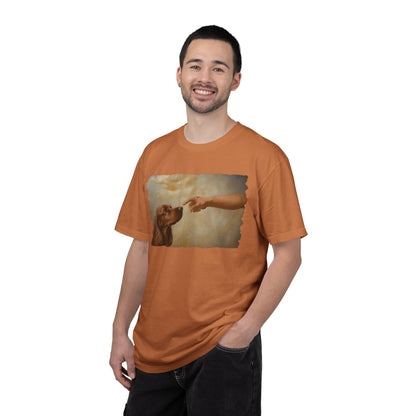 God Creates Red Cocker Spaniel Premium Tee