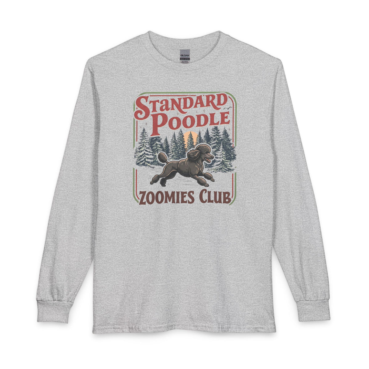 Standard Poodle Zoomies Club 2 Long Sleeve