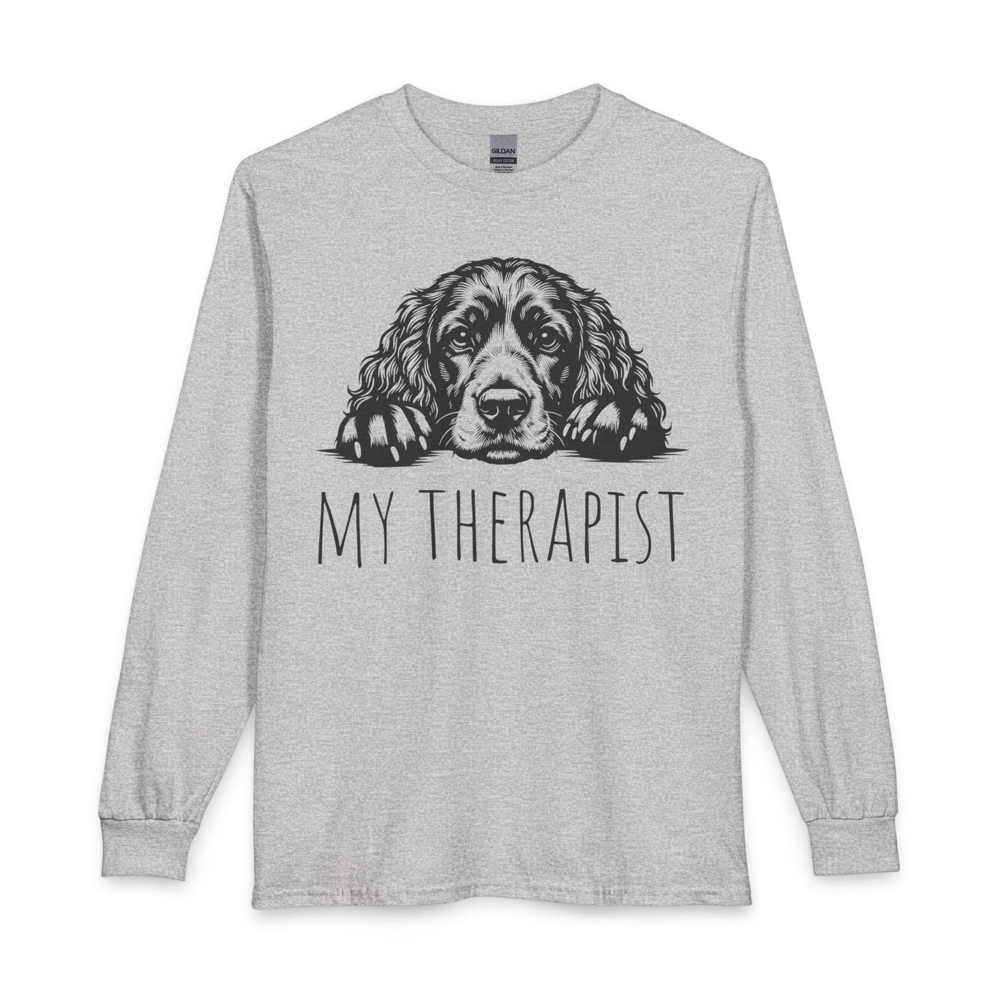 My Therapist Cocker Spaniel Long Sleeve