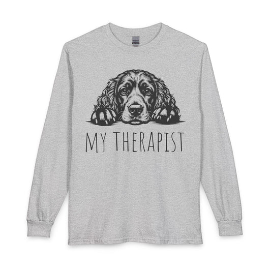 My Therapist Cocker Spaniel Long Sleeve