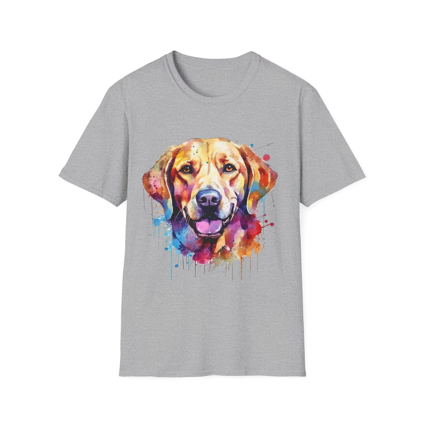 Labrador Portrait Watercolor Tee