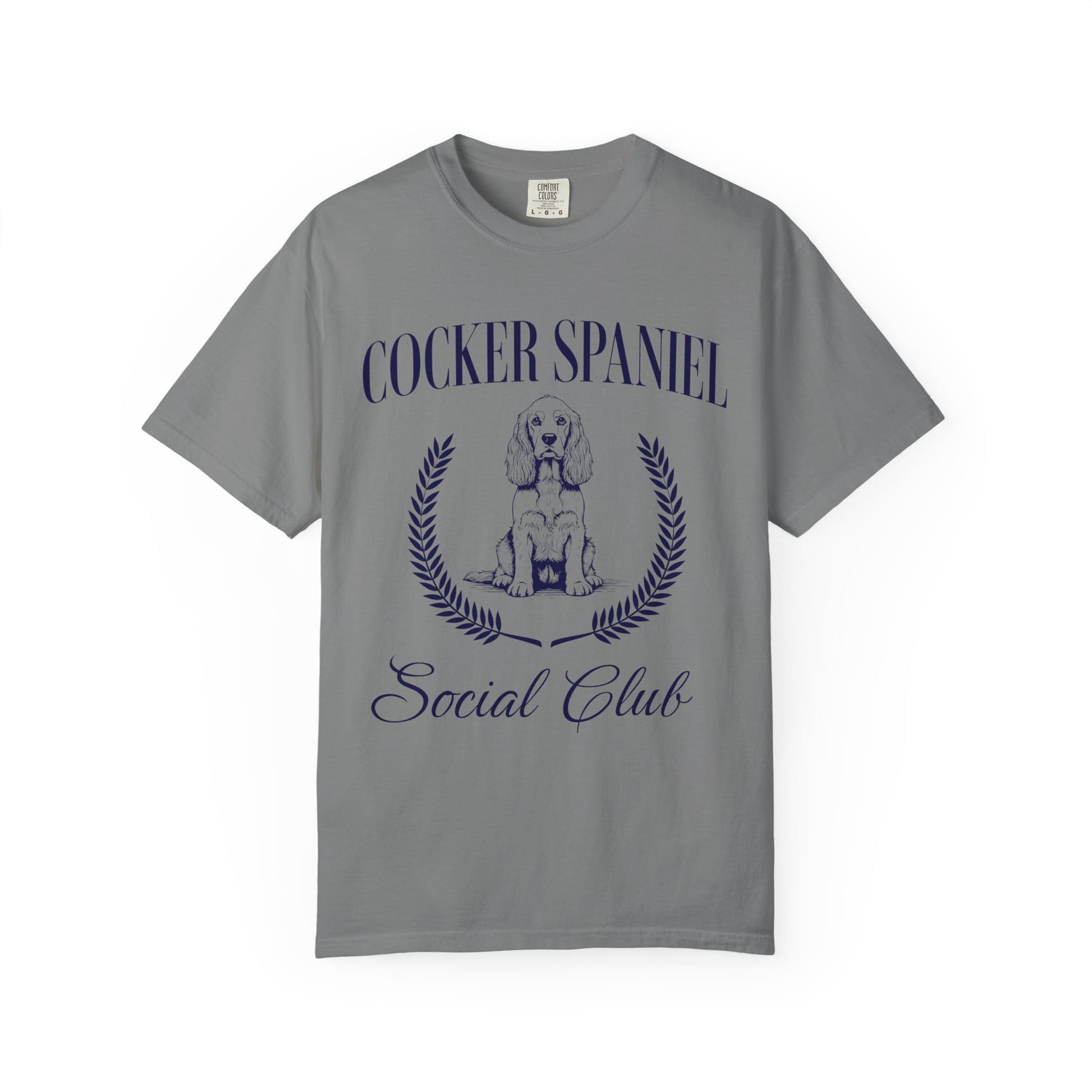 Cocker Spaniel Social Club Premium Tee