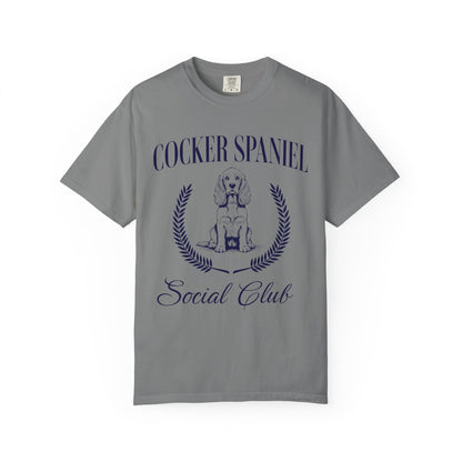 Cocker Spaniel Social Club Premium Tee