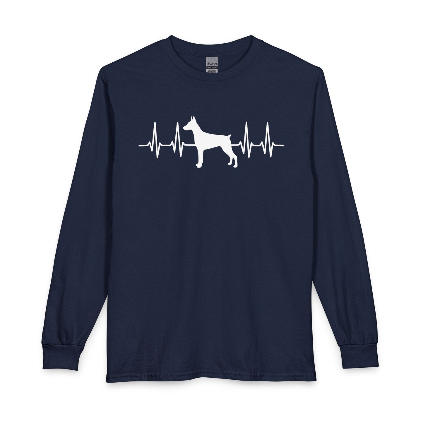Doberman Heartbeat Long Sleeve