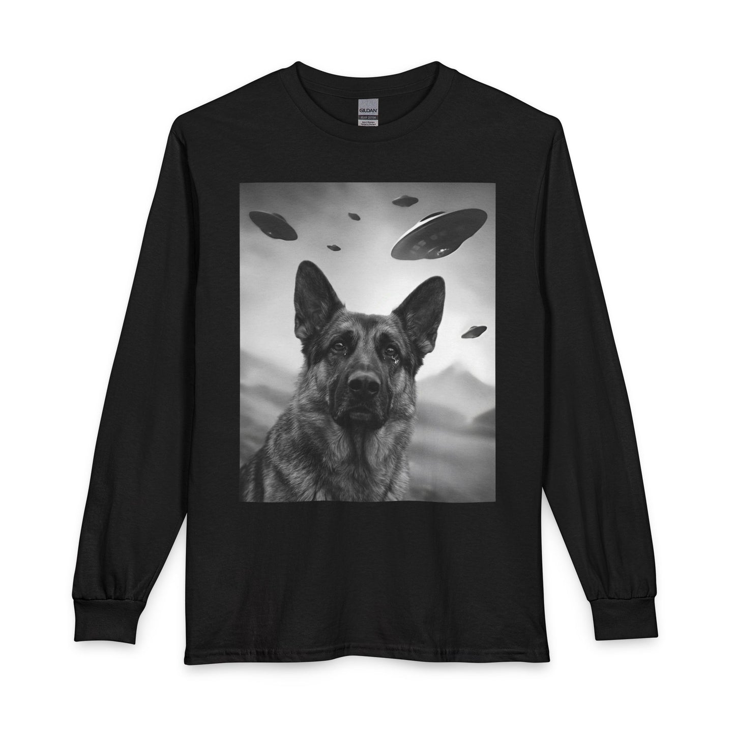 German Shepherd UFO Long Sleeve