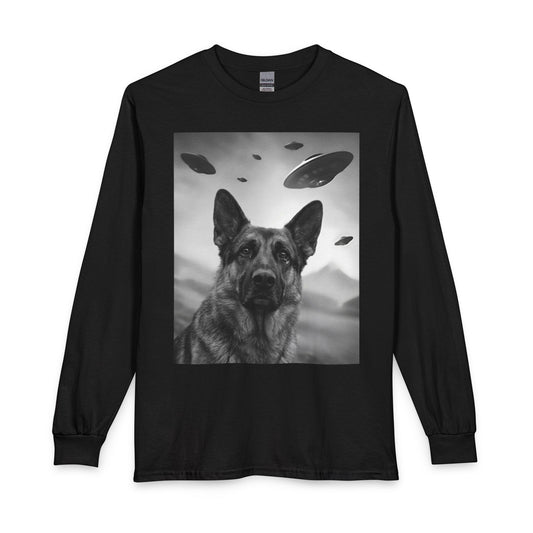 German Shepherd UFO Long Sleeve