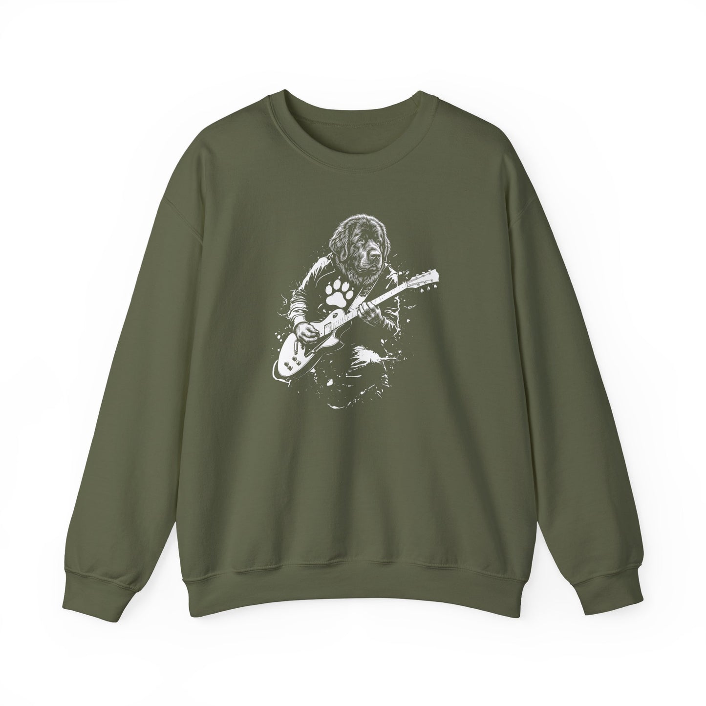 Newfoundland Guitar Crewneck Sweatshirt