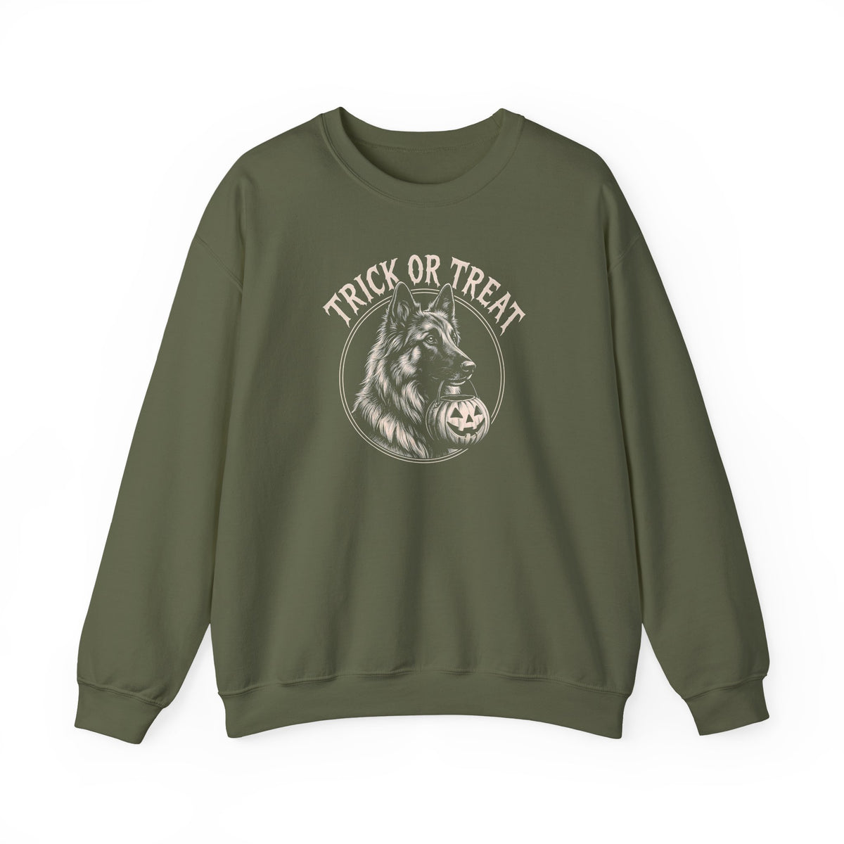Belgian Tervuren Trick Or Treat Crewneck Sweatshirt