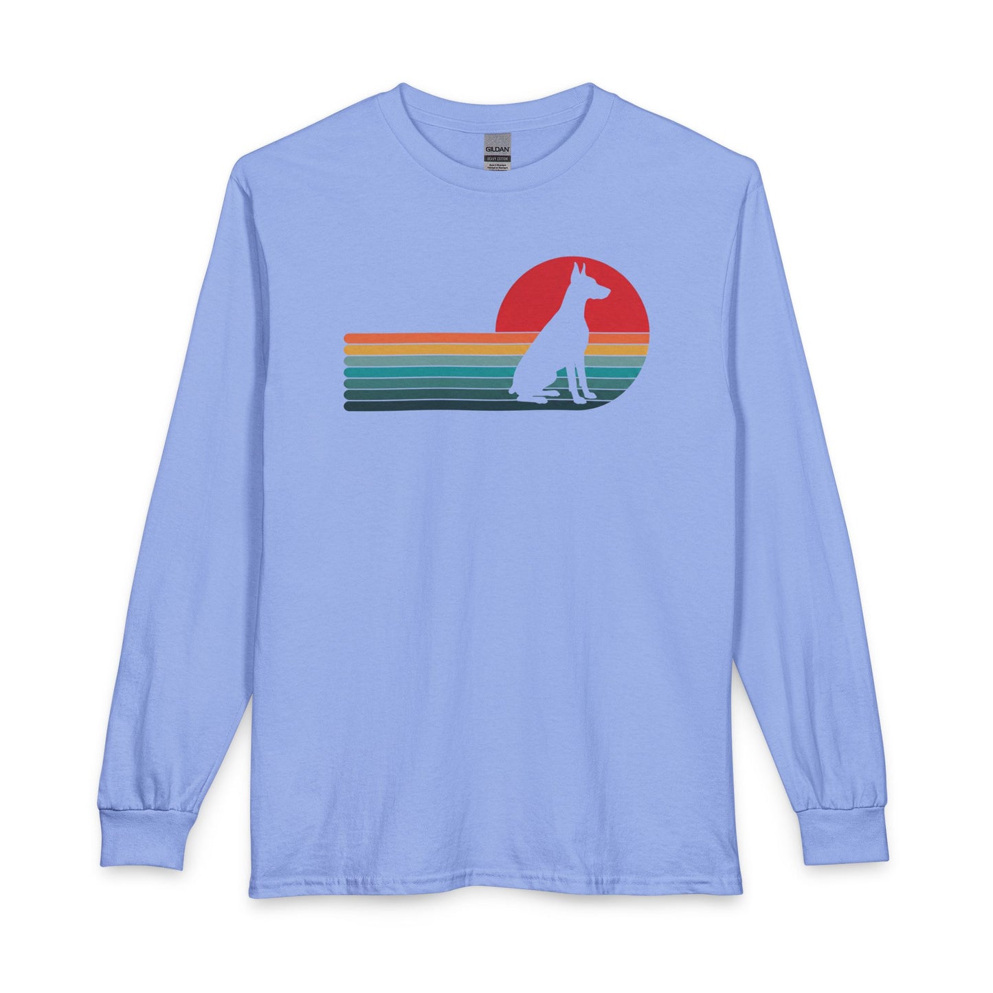 Doberman Retro Long Sleeve