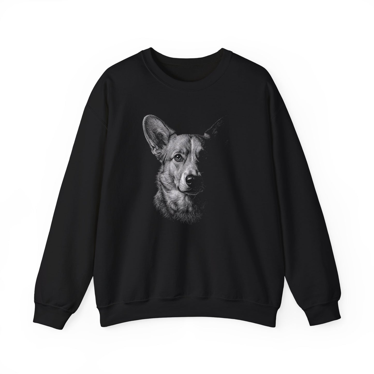 Cardigan Welsh Corgi Portrait Crewneck Sweatshirt