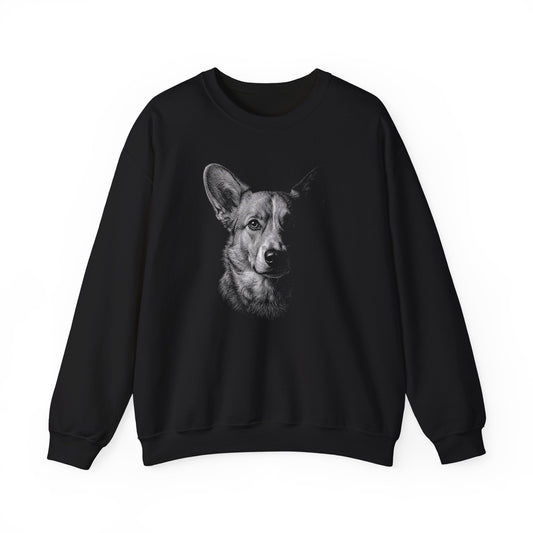 Cardigan Welsh Corgi Portrait Crewneck Sweatshirt