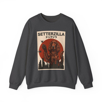 Irish Setter Setterzilla Crewneck Sweatshirt