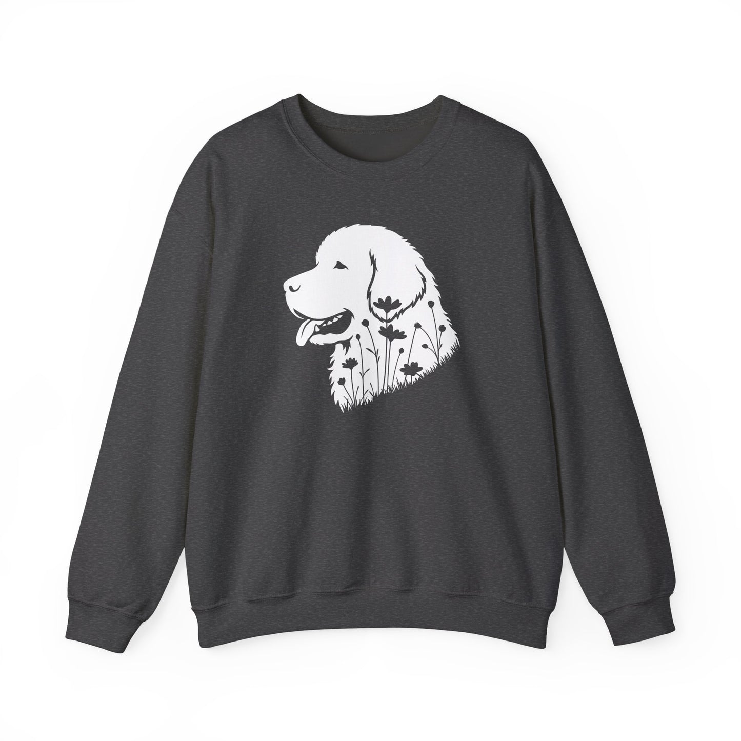 Newfoundland Flowers Crewneck Sweatshirt