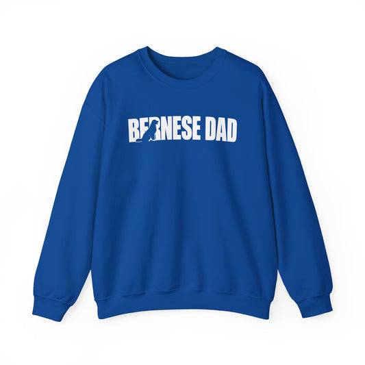 Bernese Dad Crewneck Sweatshirt Royal