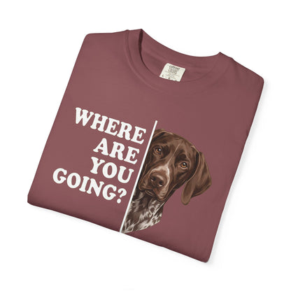 German Shorthaired Pointer Followning Premium Tee