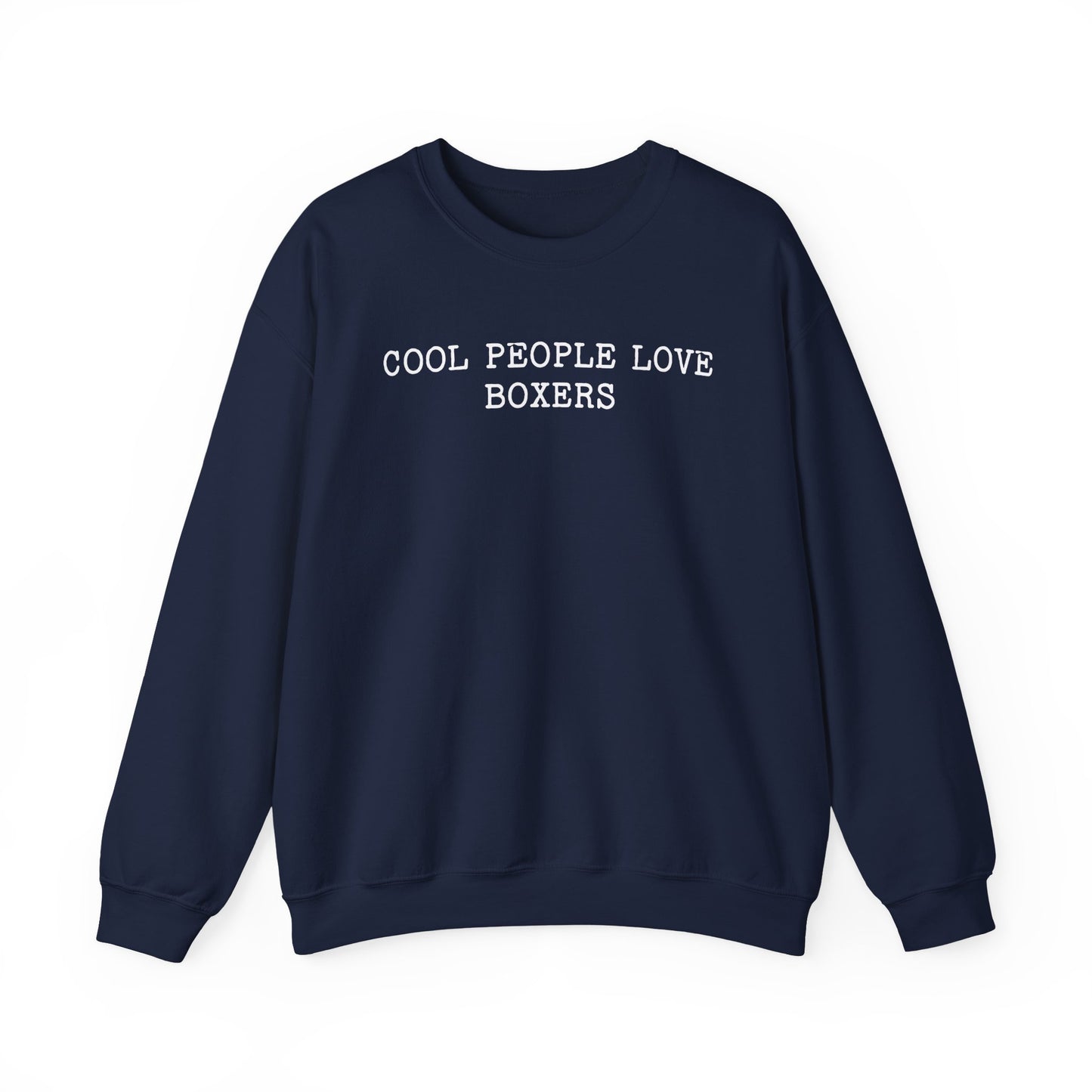 Cool People Love Boxers Crewneck Sweatshirt