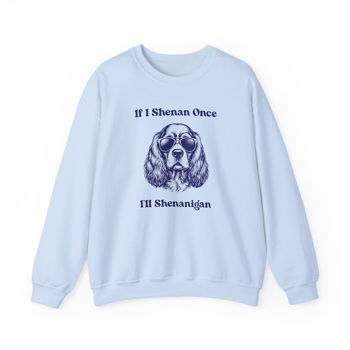Cocker Spaniel Shenanigan Crewneck Sweatshirt