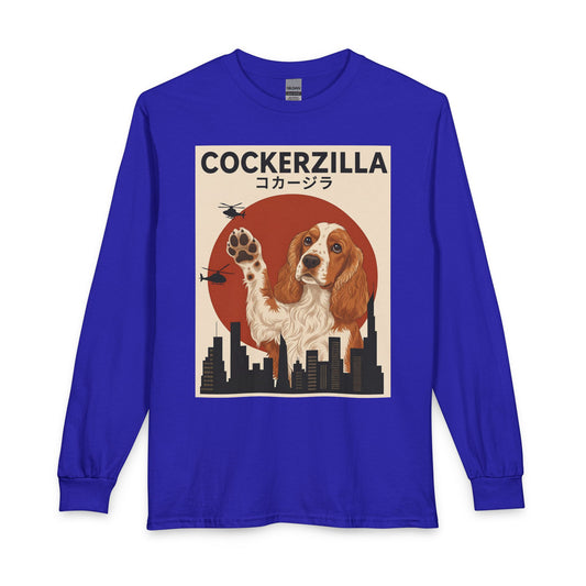 Cockerzilla Cocker Spaniel Long Sleeve