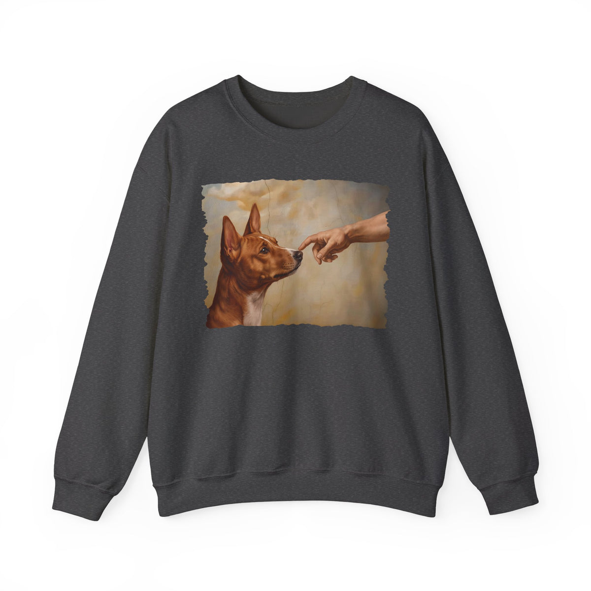 Basenji Creation Crewneck Sweatshirt