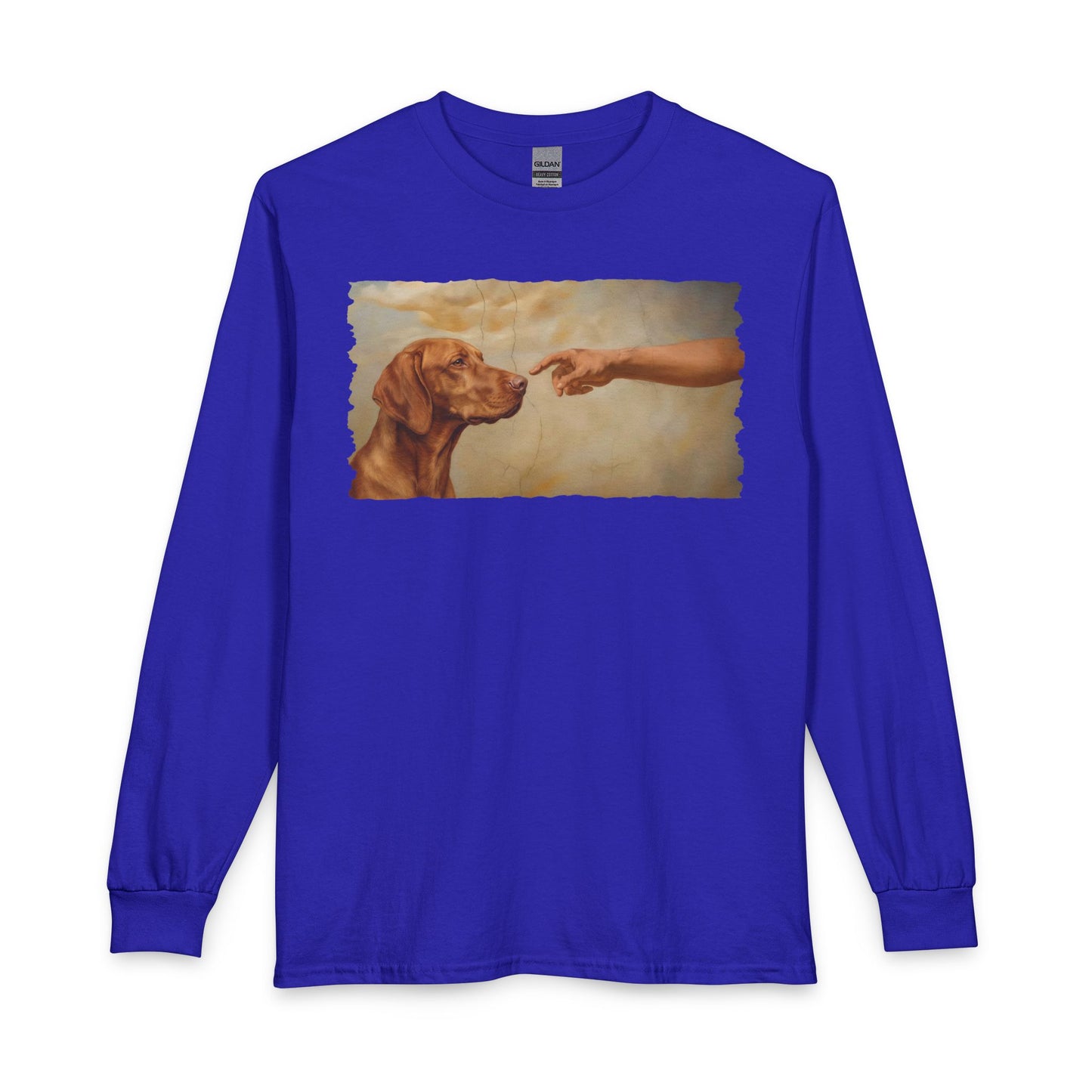God Creates Vizsla Long Sleeve