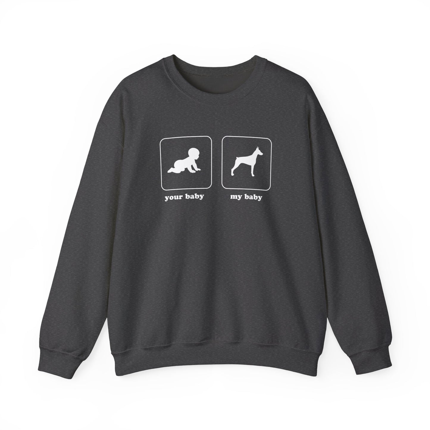 Doberman Baby Crewneck Sweatshirt