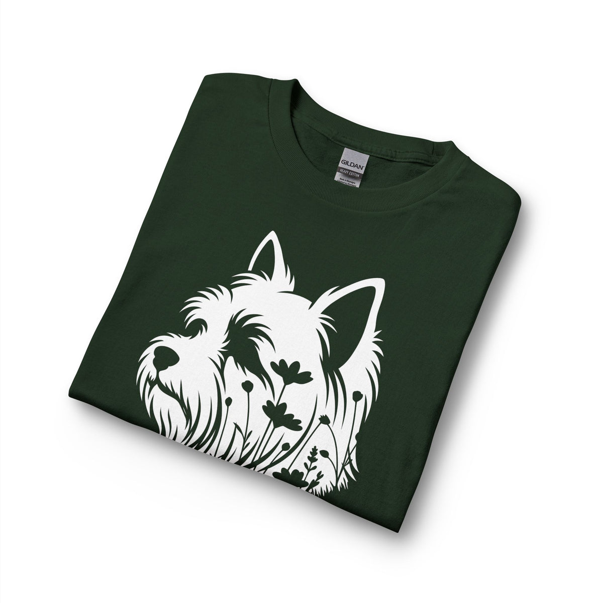 Yorkshire Terrier Flowers Long Sleeve