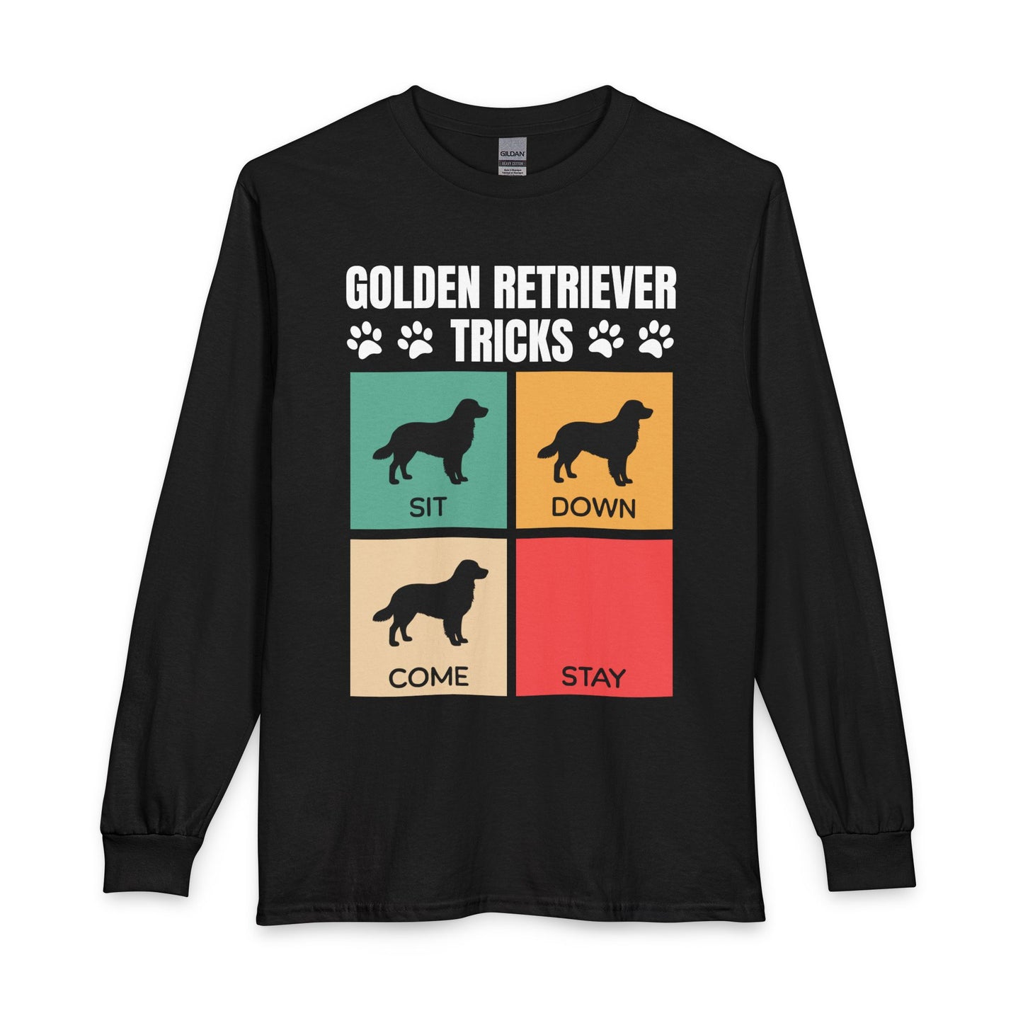 Golden Retriever Tricks Long Sleeve