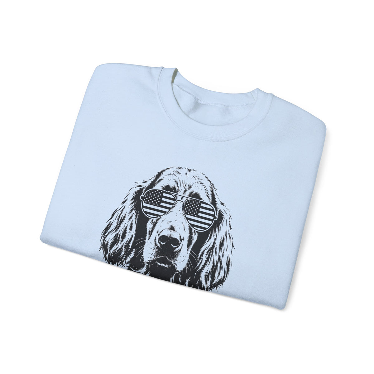 Irish Setter Flag Shades Crewneck Sweatshirt