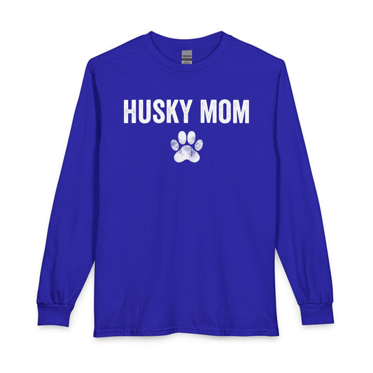 Husky Mom Long Sleeve Royal