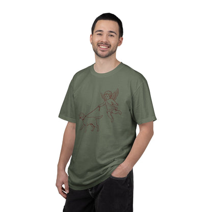 Angel Walking Lab Premium Tee