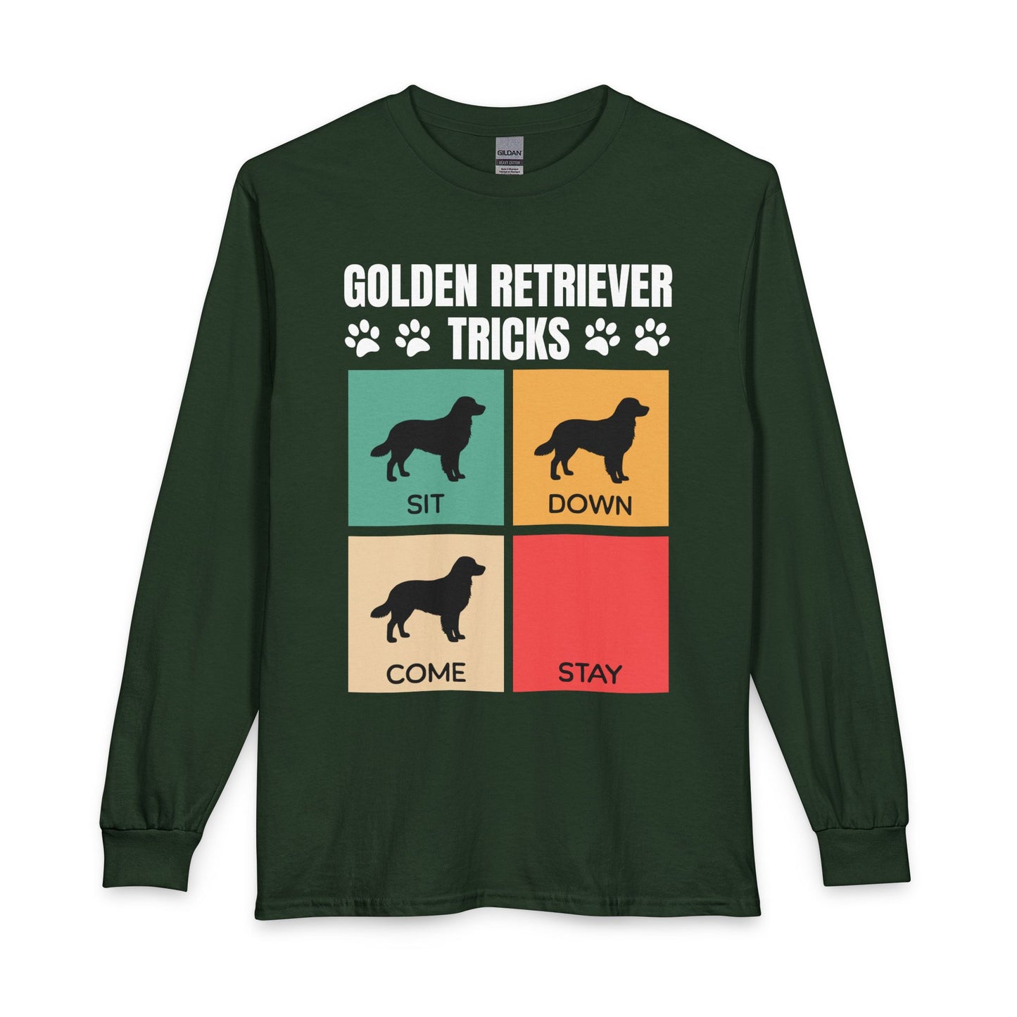 Golden Retriever Tricks Long Sleeve