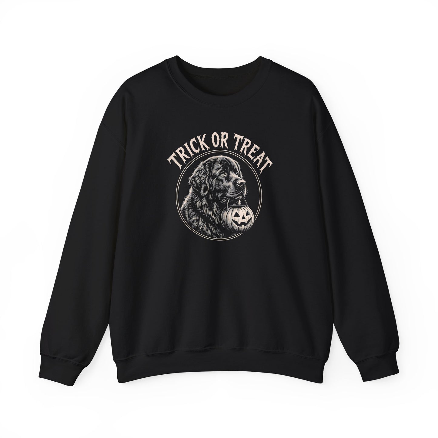 Newfoundland Trick Or Treat Crewneck Sweatshirt