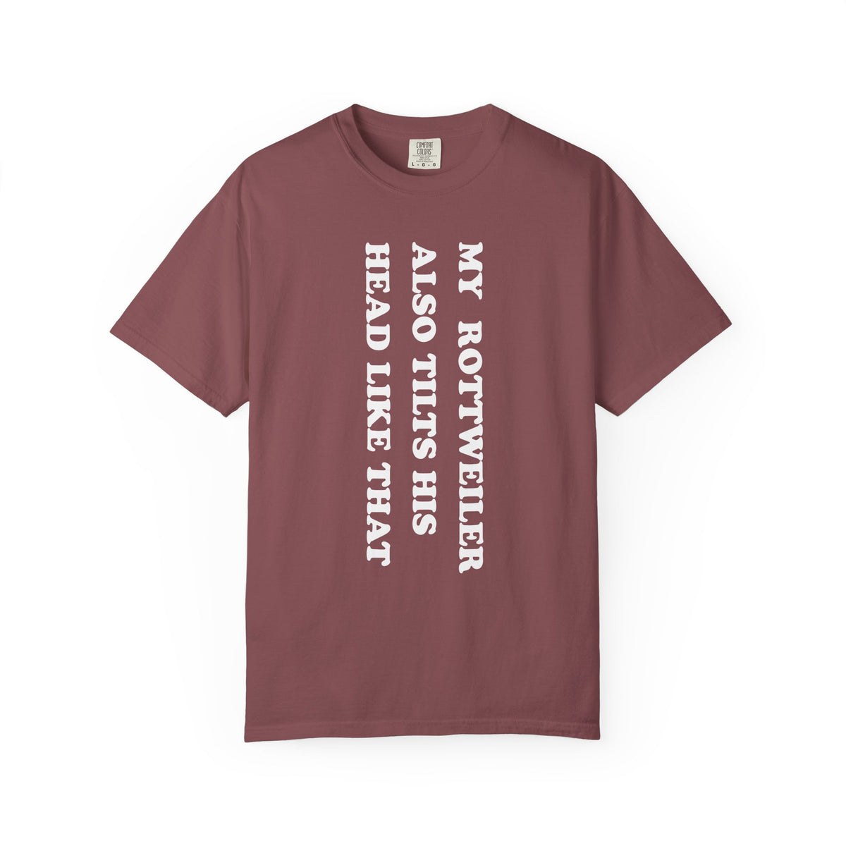 Rottweiler Tilts His Head Premium Tee