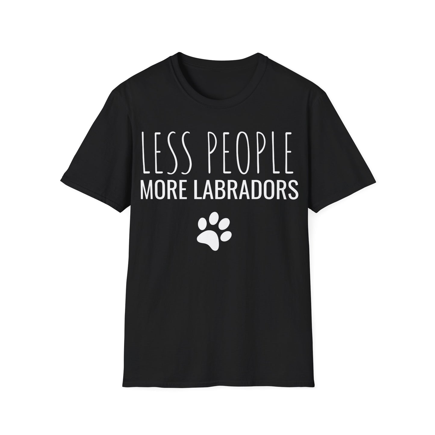 Less People More Labradors Tee