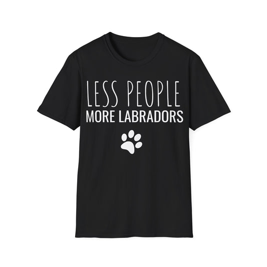 Less People More Labradors Tee