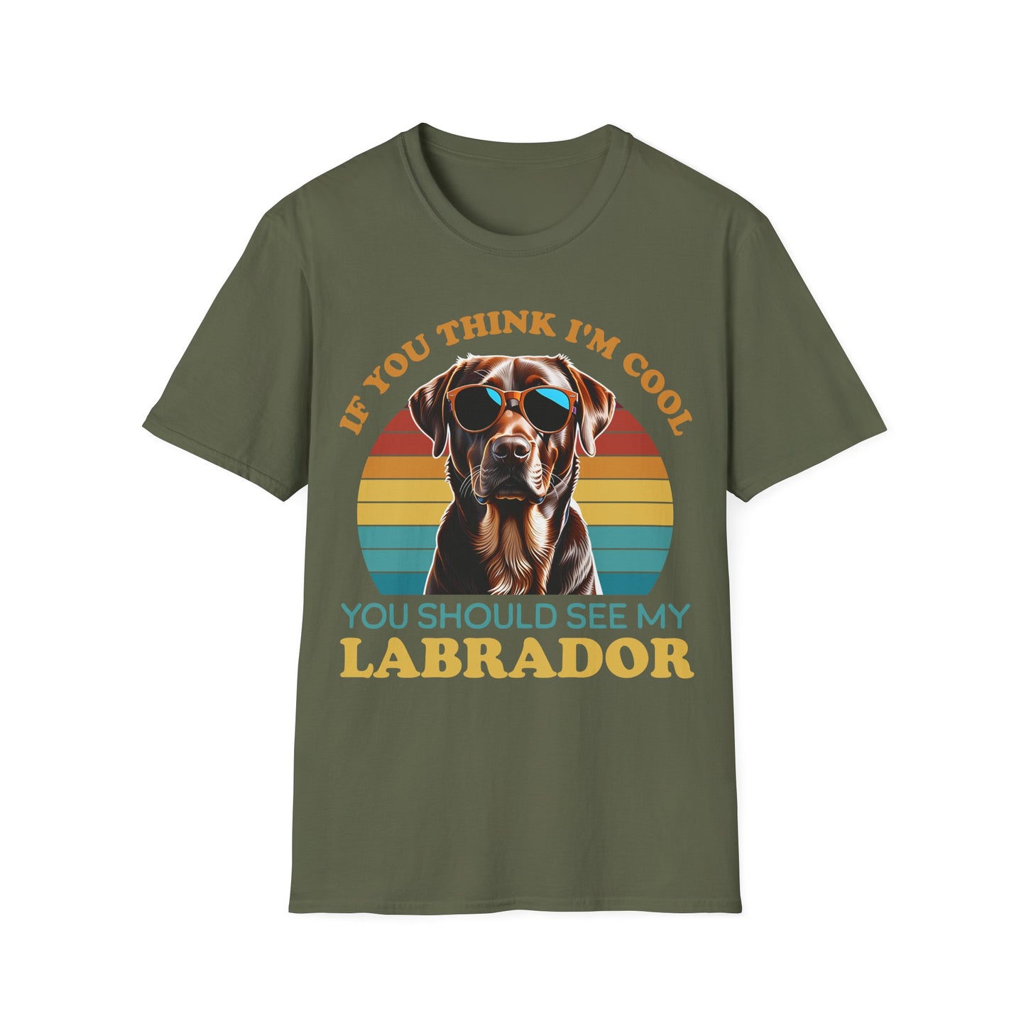 Cool Brown Labrador Tee