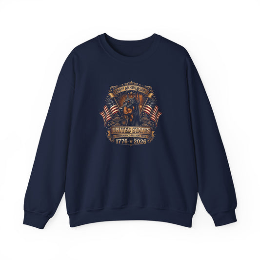 Doberman 250 USA Anniversary Crewneck Sweatshirt