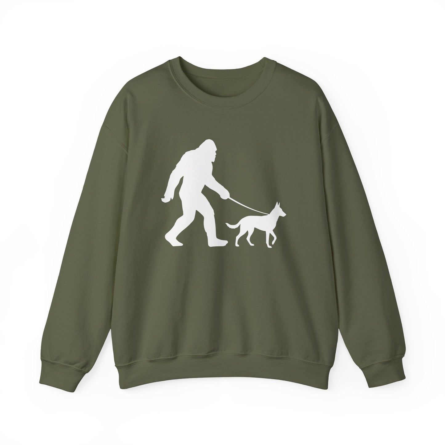 Belgian Malinois Bigfoot Crewneck Sweatshirt