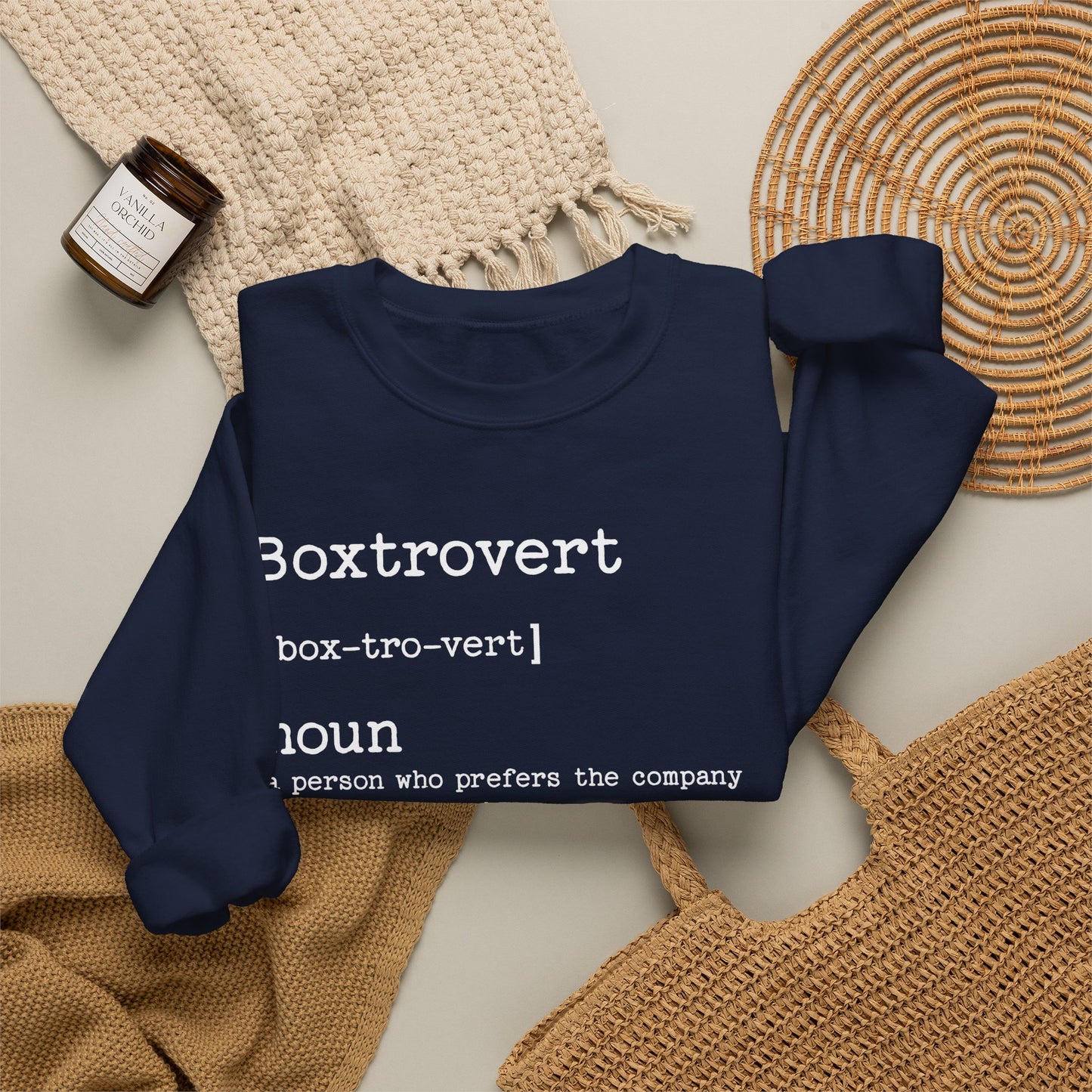 Boxer Boxtrovert Crewneck Sweatshirt