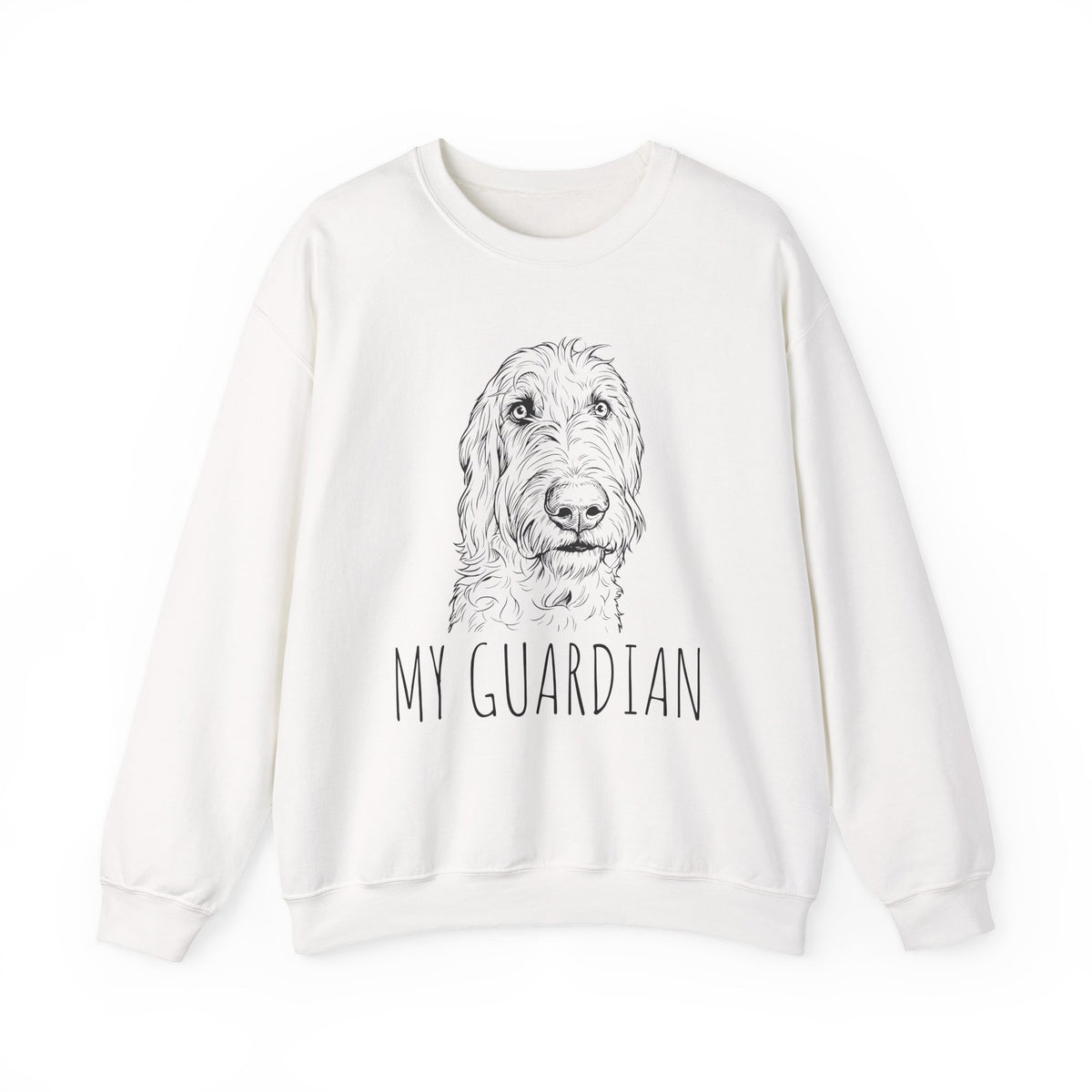 My Guardian Irish Wolfshound Crewneck Sweatshirt