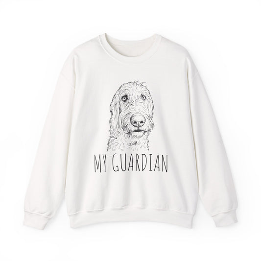 My Guardian Irish Wolfshound Crewneck Sweatshirt