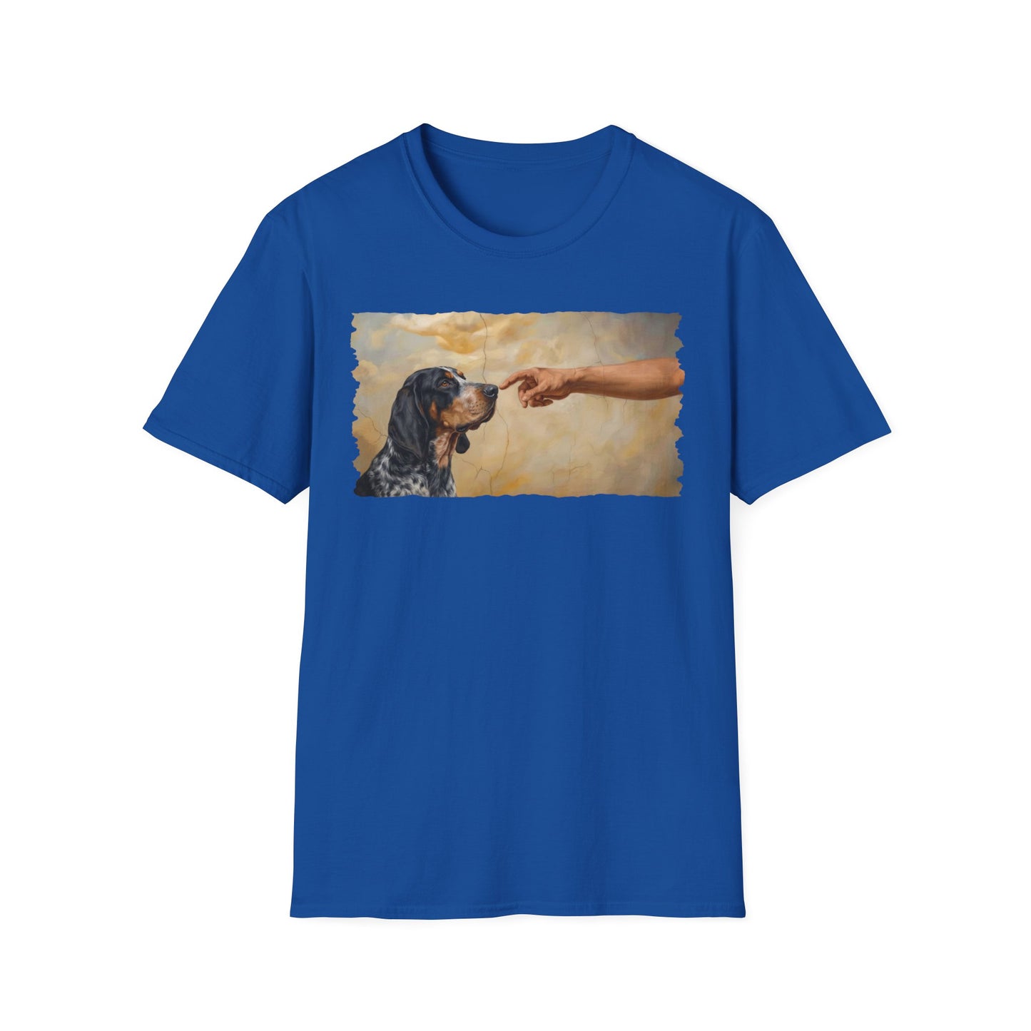 God Creates Bluetick Coonhound