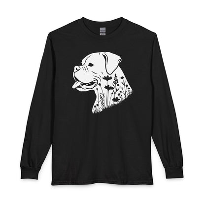 Boxer Flowers Long Sleeve