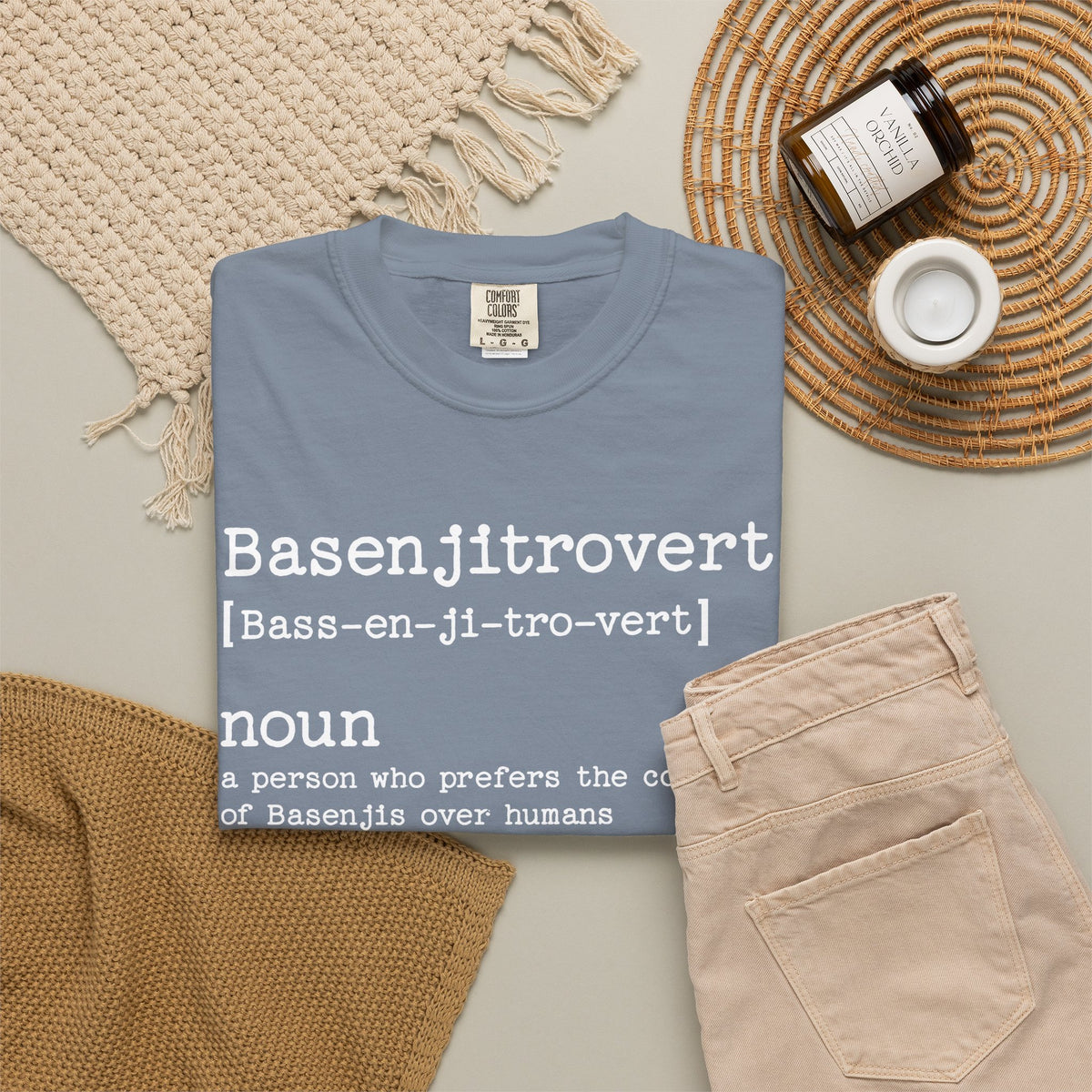 Basenji Basenjitrovert Premium Tee