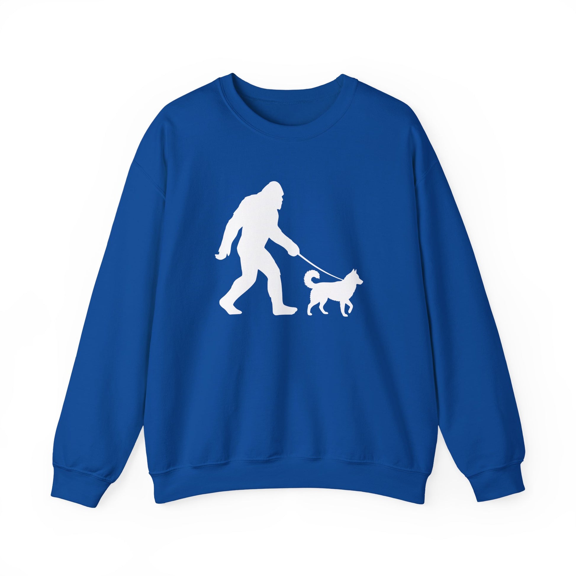 Husky Bigfoot Crewneck Sweatshirt Royal