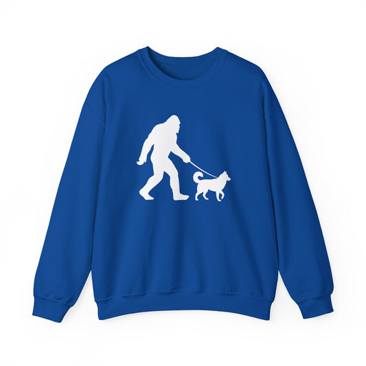 Husky Bigfoot Crewneck Sweatshirt Royal