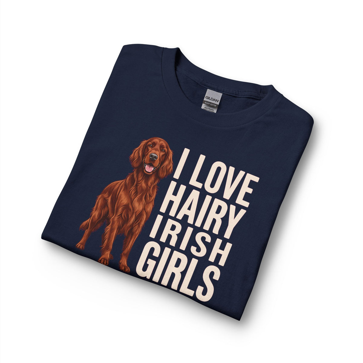 Irish Setter Hairy Girls Long Sleeve