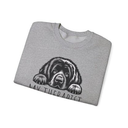 Newfoundland My Therapist Crewneck Sweatshirt