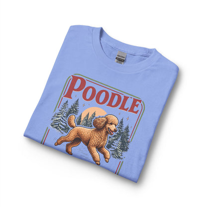 Standard Poodle Zoomies Club Apricot Long Sleeve