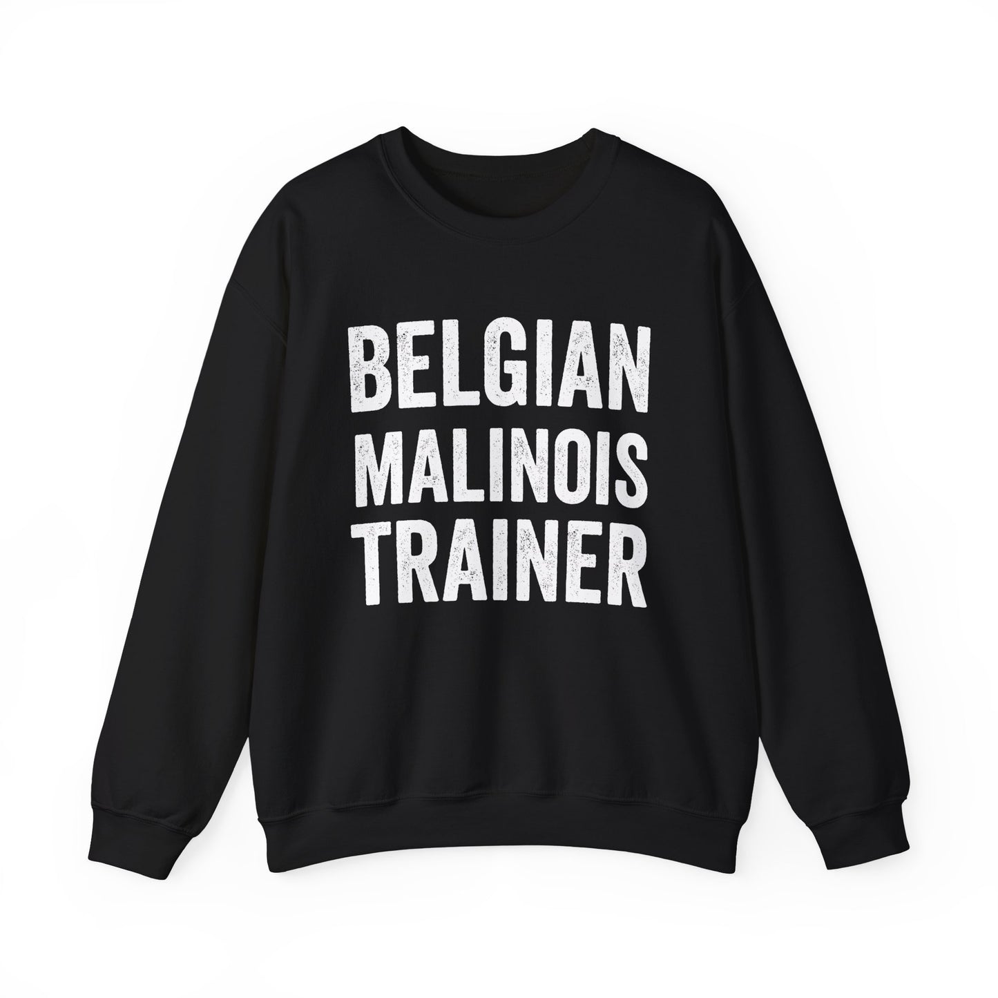 Belgian Malinois Trainer Crewneck Sweatshirt